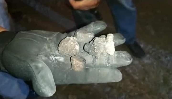 В Мексике метеорит вызвал пожар