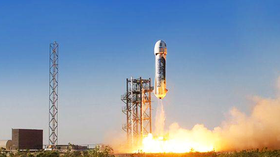 Компания Blue Origin тестировала ракету для лунной миссии