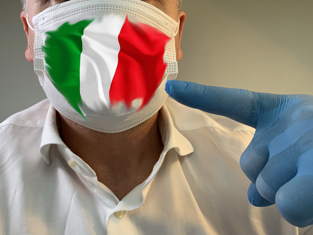 В Италии увеличили штраф за прогулку без маски до 1000 евро.Вокруг Света. Украина