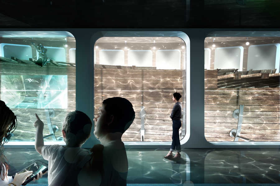 Амстердам музей затонувший корабль