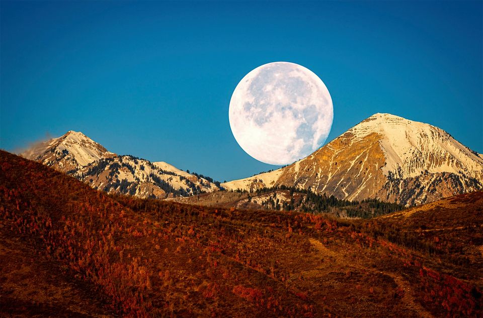 Начало зимы ознаменовала полная Бобровая Луна.Вокруг Света. Украина