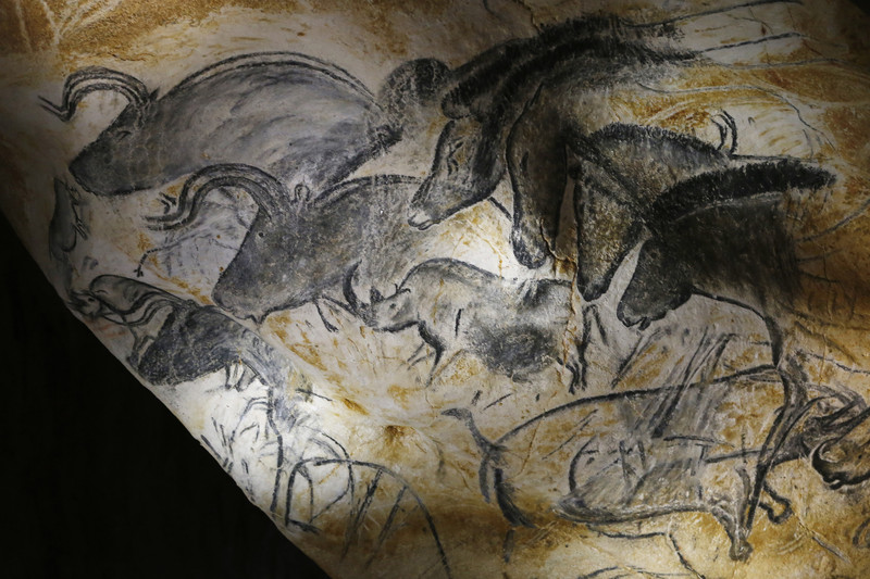Chauvet cave replica at Vallon-Pont-D'arc