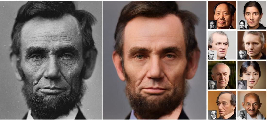 Как на самом деле выглядел Авраам Линкольн: AI обработал  фото исторических личностей