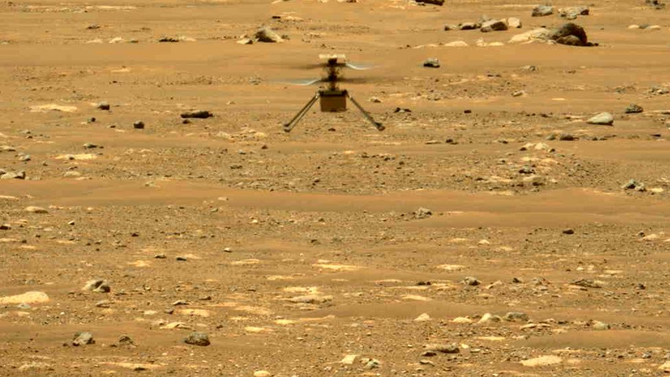 Вертолет NASA совершил на Марсе еще один полет.Вокруг Света. Украина