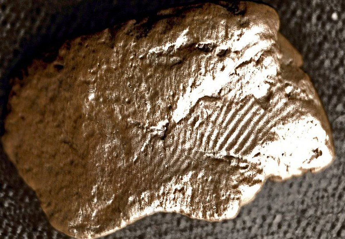 На Оркнеях найден 5000-летний отпечаток пальца гончара  .Вокруг Света. Украина