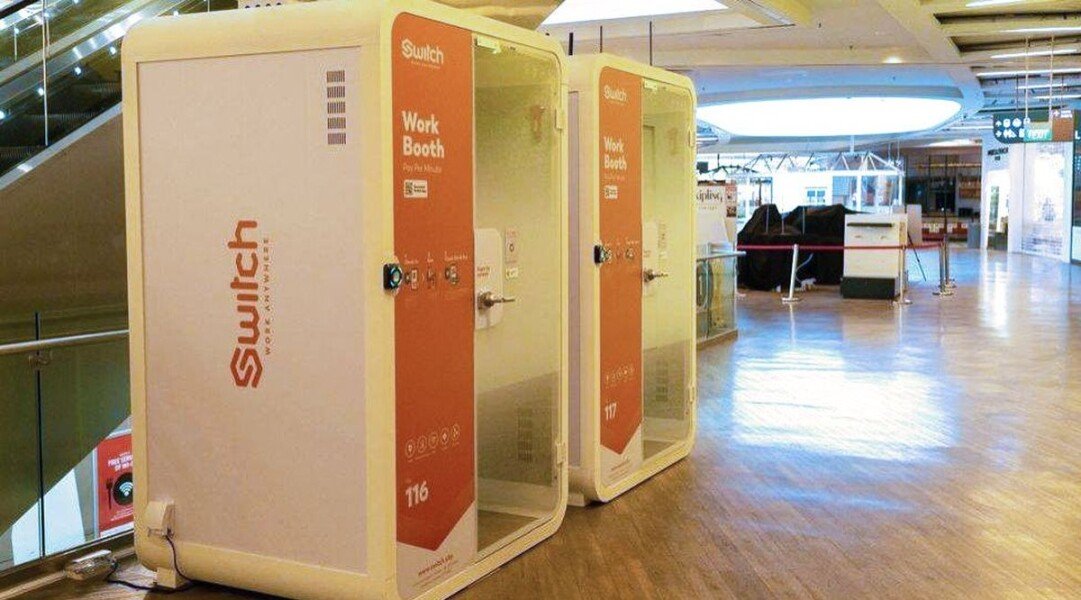 В Сингапуре устанавливают кабинки для удаленной работы.Вокруг Света. Украина