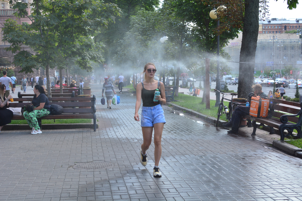 Когда спадет жара в Украине.Вокруг Света. Украина