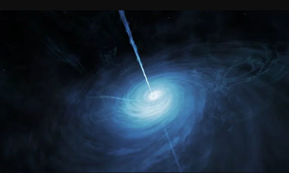 Гигантские черные дыры в ранней Вселенной возникли из-за взаимодействия темной материи с обычной