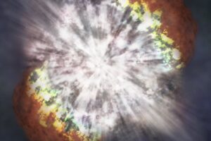 В Австралии сделали первую в мире фотографию вспышки сверхновой