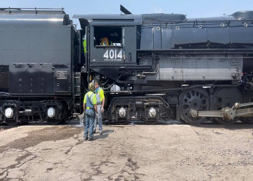 Big Boy: в США можно прокатиться по прериям на поезде с самым большим паровозом в мире