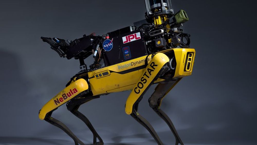 NASA отправит робота-собаку Boston Dynamics Spot искать жизнь в пещерах на Марсе