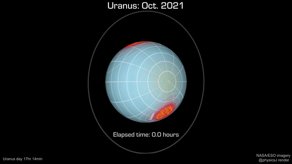 Ученые создали подробную карту полярных сияний на Уране.Вокруг Света. Украина