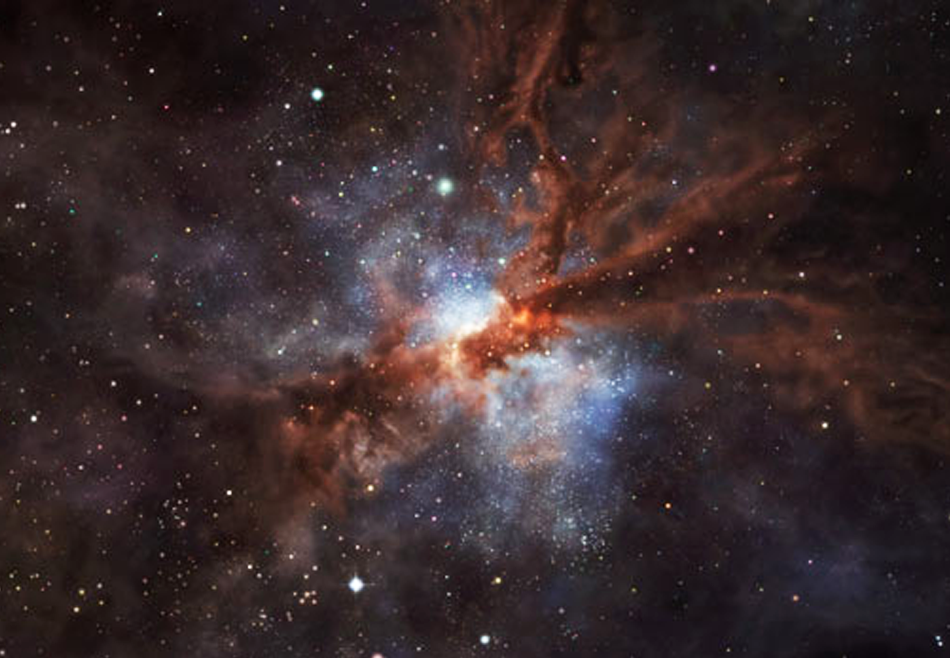 Телескоп ALMA обнаружил фтор в далекой галактике