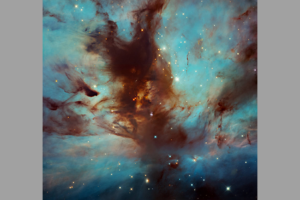 Hubble запечатлел драматичные вихри пыли в туманности Пламя