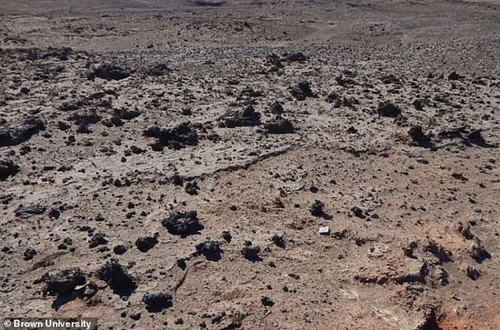 Древняя комета оставила стеклянный след в пустыне Атакама
