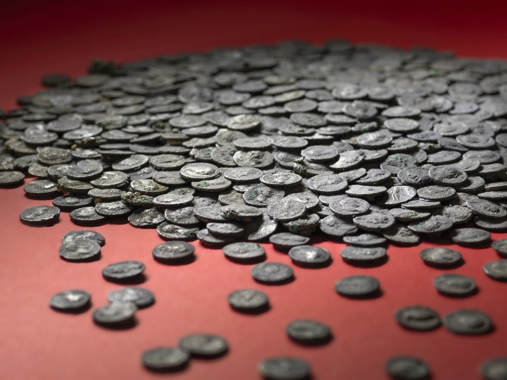 В Баварии нашли огромный клад древнеримских серебряных монет.Вокруг Света. Украина