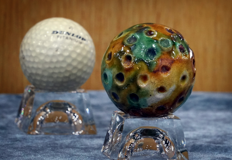 В Китае нашли тысячи древних мячиков для гольфа.Вокруг Света. Украина