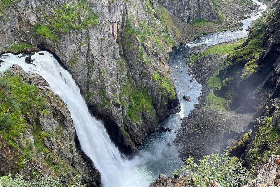 По следам Грига: как посмотреть на красивейший норвежский водопад Вёрингсфоссен.Вокруг Света. Украина