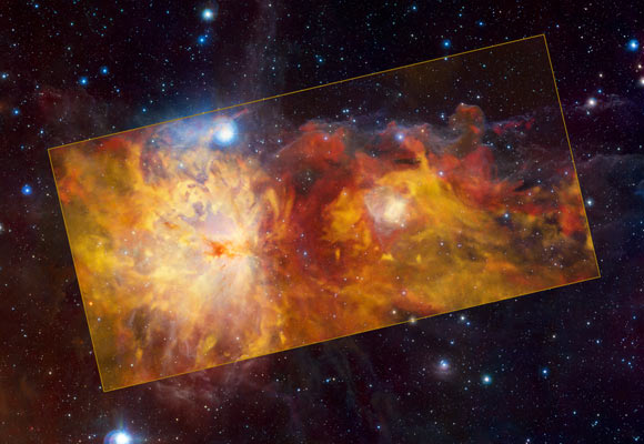 Небесный костер: телескоп ESO сделал эффектный снимок туманности Пламя.Вокруг Света. Украина