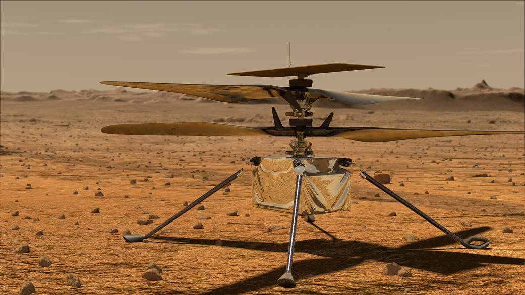 Марсианский вертолет впервые отложил рейс из-за непогоды на Красной планете.Вокруг Света. Украина