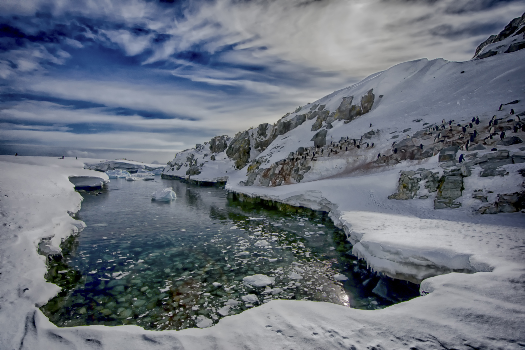 Скрытые подо льдом реки Антарктиды могут привести к повышению уровня моря.Вокруг Света. Украина
