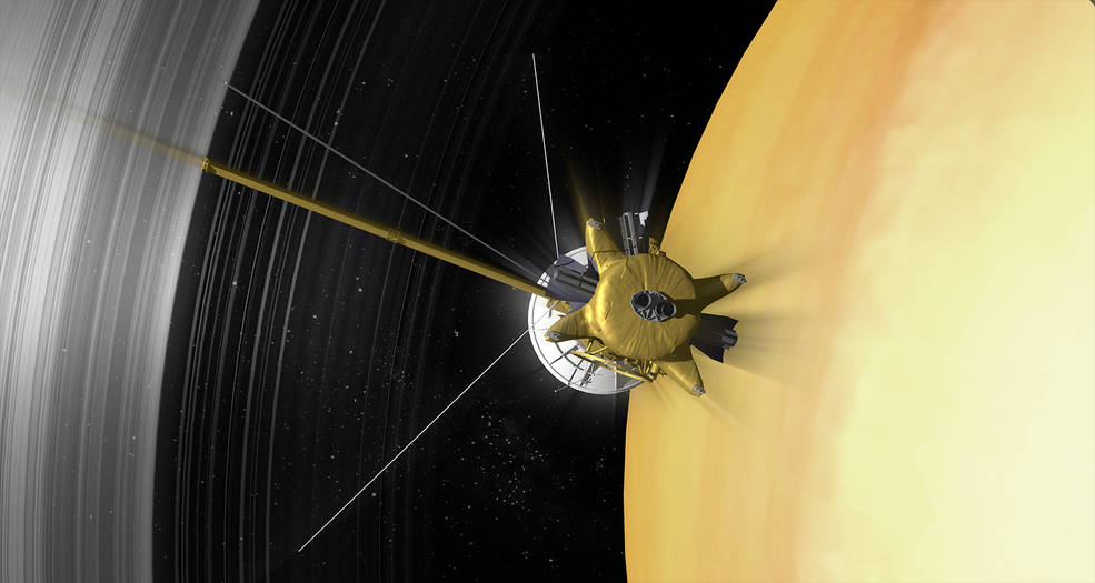 Планетологи определили причину полярных сияний на Сатурне