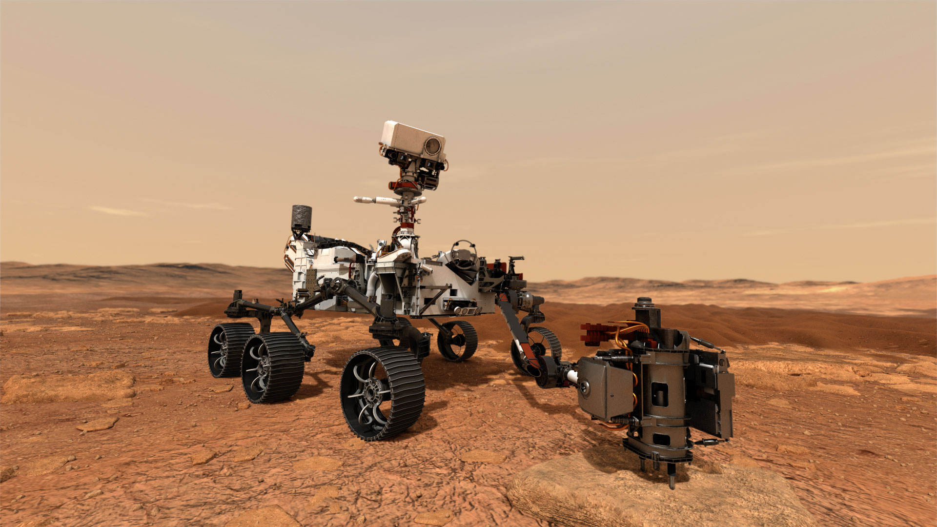 Марсоход NASA преодолел на Красной планете рекордный маршрут 